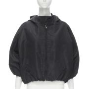 Pre-owned Silk outerwear Prada Vintage , Black , Dames