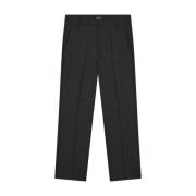 Nima Wollen Broek - Klieke Haaksluiting Dondup , Gray , Dames