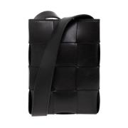 Phone pouch with strap Bottega Veneta , Black , Unisex
