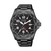Quartz Horloge - Bj7107-83E - Zwarte wijzerplaat Citizen , Black , Dam...