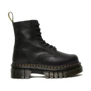 Zwarte Lux Enkellaarsjes Dr. Martens , Black , Dames