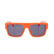 Iconische zonnebril met trendy kleuren Dsquared2 , Orange , Unisex