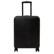 Trendy Maxi Logo Cabin Bag voor Heren K-Way , Black , Heren