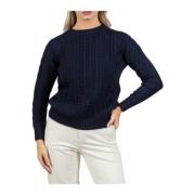 Stijlvolle Sweaters voor Vrouwen Max Mara , Blue , Dames