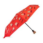 Paraplu met logo Moschino , Red , Unisex