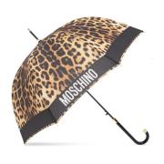Paraplu met logo Moschino , Brown , Unisex