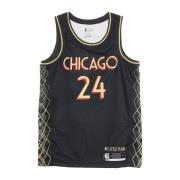 Basketbalshirt City Edition 2020 Nike , Gray , Heren