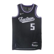 NBA Dri Fit Swingman Jersey - DeAaron Fox Nike , Black , Heren