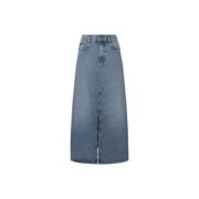 Denim rok voor vrouwen Dewi Pepe Jeans , Blue , Dames