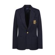 Marineblauwe Actieve Blazer Ralph Lauren , Blue , Dames