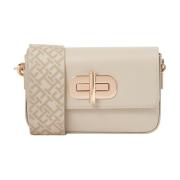 Beige Cross Body Tas Tommy Hilfiger , Beige , Dames