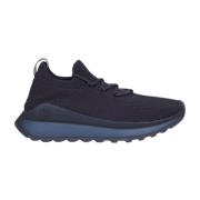 Blauwe Gebreide Sneakers Tommy Hilfiger , Blue , Heren