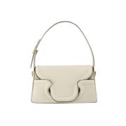 Leather handbags Valentino , White , Dames