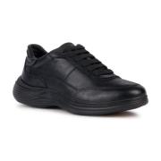Zwarte Fluctis Sport Sneakers Geox , Black , Heren
