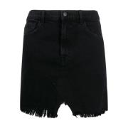 Denim rokken J Brand , Black , Dames