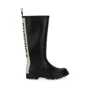 Rain Boots Superga , Black , Dames