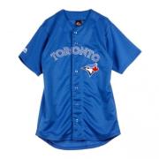 MLB jas replica jersey torblu Majestic Filatures , Blue , Heren