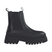 Zwarte Gesloten Booties Tamaris , Black , Dames