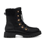 Zwarte Gesloten Booties Tamaris , Black , Dames