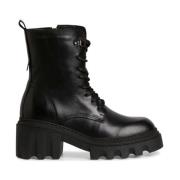 Zwarte Gesloten Booties Tamaris , Black , Dames