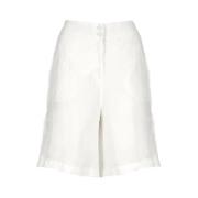 Long Shorts 120% Lino , White , Dames