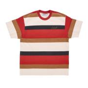 Streetwear T-Shirts Arcade Heavy Stone Wash Carhartt Wip , Red , Heren