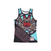 NBA Big Face Fashion Tank Mitchell & Ness , Blue , Heren
