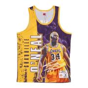 Shaquille O'Neal NBA Burst Tank Mitchell & Ness , Multicolor , Heren