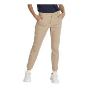 Skinny Trousers Kaffe , Beige , Dames