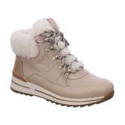 Beige Enkellaarsjes - Osaka Booties ara , Beige , Dames