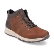 Bruine Casual Gesloten Enkellaarsjes Rieker , Brown , Heren