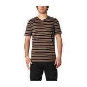 t-shirt Paolo Pecora , Brown , Heren