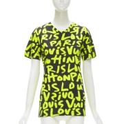 Pre-owned Cotton tops Louis Vuitton Vintage , Black , Dames