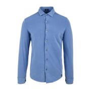 Blauw Overhemd voor Heren Drumohr , Blue , Heren