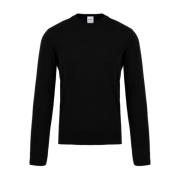 Zwarte Sweaters voor Heren Aspesi , Black , Heren