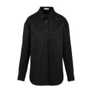 Zwarte Daino Dd21 03 Shirt Douuod Woman , Black , Dames