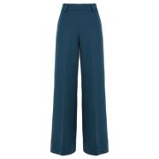 Blauwe Broek voor Dames Attic and Barn , Blue , Dames