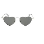 Stijlvolle Eyewear van Saint Laurent Saint Laurent , Gray , Unisex