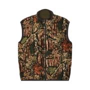 Omkeerbare Fleece Vest met Blad Camouflage Gramicci , Multicolor , Her...