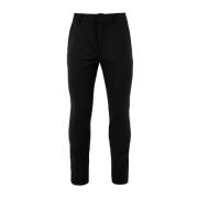 Zwarte Slimato Broek Daniele Alessandrini , Black , Heren