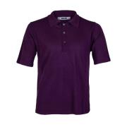 Polo Shirt Mauro Grifoni , Purple , Heren