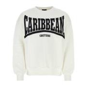 Witte katoenen sweatshirt - Klassieke stijl Botter , White , Heren