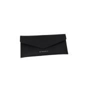 Pre-owned Silk clutches Givenchy Pre-owned , Black , Dames