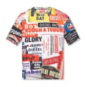 45e jubileum beperkte editie T-shirt Diesel , Multicolor , Heren