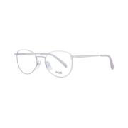 Stijlvolle Zilveren Ovale Optische Frames Maje , Gray , Dames