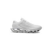 Witte Hardloopschoenen Unisex Model J1Gc2383 Mizuno , White , Heren