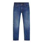 Stretchy Skinny Jeans voor Mannen Tommy Hilfiger , Blue , Heren