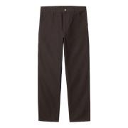 Rechte Broek voor Heren Carhartt Wip , Brown , Heren