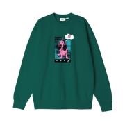 Stijlvolle Sweatshirts Obey , Green , Heren