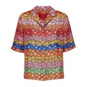 Pride Daisy Oversized Zijden Shirt La DoubleJ , Multicolor , Dames